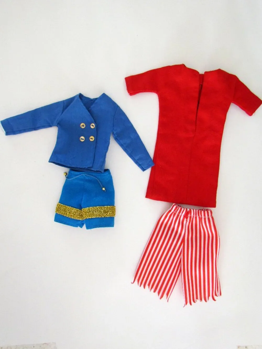 BARBIE HALLOWEEN COSTUMES for VARIOUS BARBIE FAMILY SIZES; FLAME PANTS & MORE